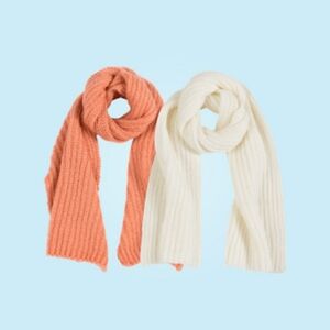 Shiraleah Bymba Scarf Peach or Ivory